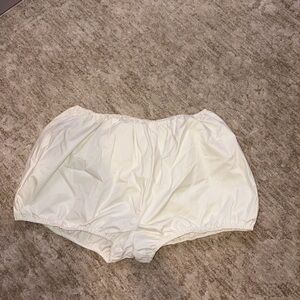 For Love And Lemons Ivory Satin Bloomers
